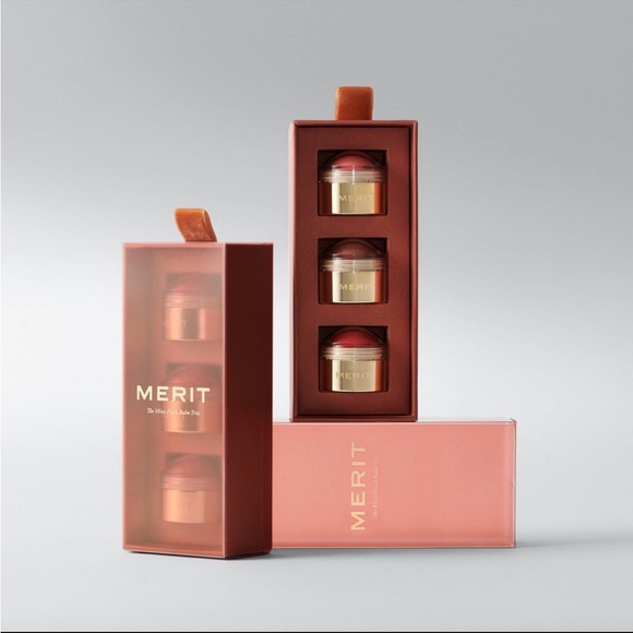 MERIT Holiday 2023 Flush Balm Cream Blush Set - Picture 1 of 5